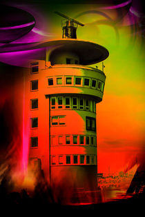Maritimes - Leuchtturm Bremerhaven by Walter Zettl