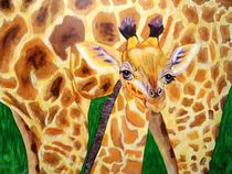 Giraffenbaby by Monika Beirer