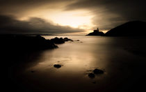 Winter morning at Mumbles lighthouse by Leighton Collins