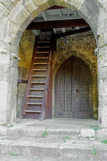 Main Entrance to St Mary's Church Brading by Rod Johnson