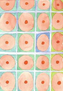 Simple Pink Circles Pattern  von Heidi  Capitaine