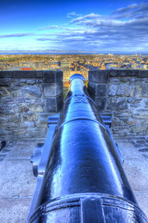 Edinburgh Castle Cannon von David Pyatt