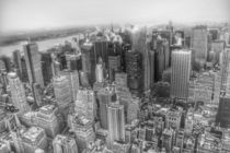 Manhattan New York black and white von wamdesign