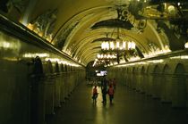 A moscow underground station von Alexey Moskvin