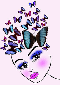 Butterfly girl von lescapricesdefilles