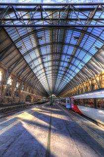 Kings Cross Rail Station London by David Pyatt