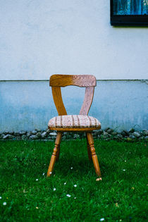 Stuhl im Grün von Marcel Fagin