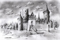 die Burg von E. Axel  Wolf