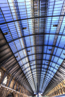 Kings Cross Station London England by David Pyatt