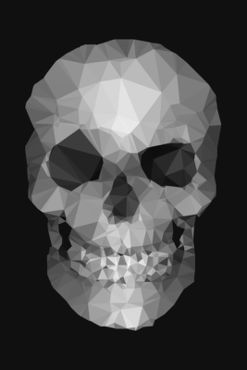 Polygons-skull-b