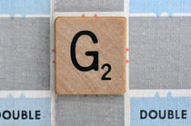 Scrabble G by Jane Glennie
