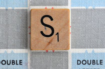 Scrabble S by Jane Glennie