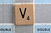 Scrabble V by Jane Glennie
