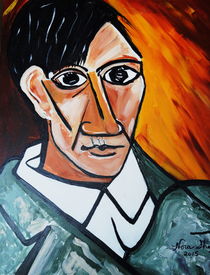 SELF PORTRAIT OF PICASSO by Nora Shepley