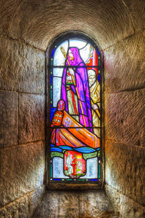 Chapel Stained Glass Window von David Pyatt