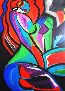 ABSTRACT WOMAN by Nora Shepley