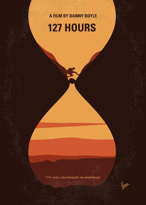 No719 My 127 Hours minimal movie poster von chungkong