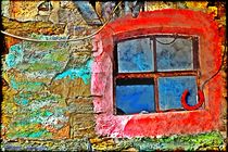 Colorful Wall Window by Sandra  Vollmann