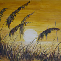  Autumn sun in the reeds von Chris Berger