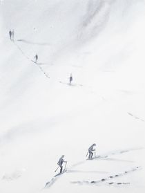 Skiwanderung von Theodor Fischer