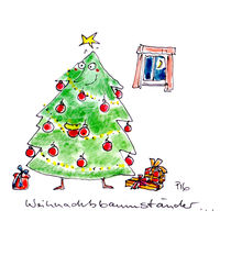 Der Weihnachtsbaumständer ... sexy ... by Antje Püpke