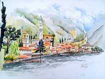 Lago di Garda by Theodor Fischer