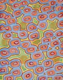 Pastel Colored Circles Pattern von Heidi  Capitaine