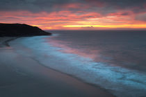Daybreak at Caswell Bay by Leighton Collins