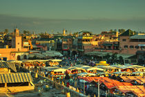 The marketplace of Marrakesh,  von Rob Hawkins