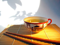 Zeit für Entspannung, japanische Teetasse, Teatime von Dagmar Laimgruber