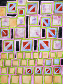 Composition out of Three Kind of Squares von Heidi  Capitaine
