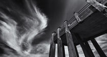 Wooden Jetty and the London Summer Sky by John Williams