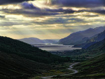 Looking West - Loch Maree by Dave Harnetty