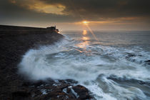 Sunrise at Porthcawl by Leighton Collins