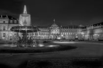 Stuttgart bei Nacht - Neues Schloss #1 von Colin Utz