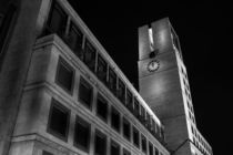 Stuttgart bei Nacht - Stuttgarter Rathaus #2 by Colin Utz