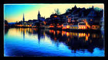 Zürich am Abend von marohm