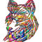 Abstract-tribal-wolf