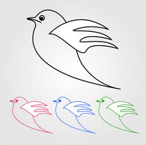 Dove- the symbol of peace  by Shawlin I