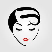woman with vintage hairstyle by Shawlin I