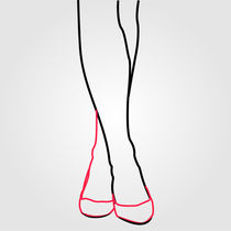 legs of a woman wearing pink shoes  von Shawlin I