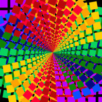 Colorful mosaic pattern  by Shawlin I