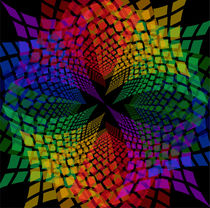 Colorful mosaic pattern by Shawlin I