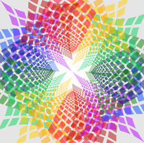 Colorful mosaic pattern by Shawlin I