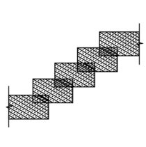 Rectangular stone stairs  by Shawlin I