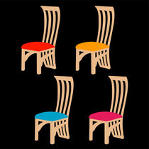 Designer dining chair  by Shawlin I