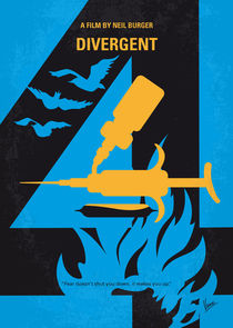 No727 My DIVERGENT minimal movie poster by chungkong