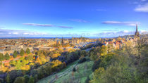 Edinburgh City View  von David Pyatt