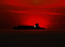 Silhouette Ship von John Wain