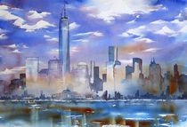 Skyline - NYC von Thomas Habermann